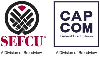SEFCU / CAP COM logos